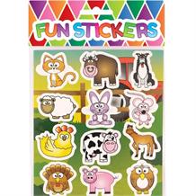 Farm Animal Sticker Sheet Party Bag Filler | Favour